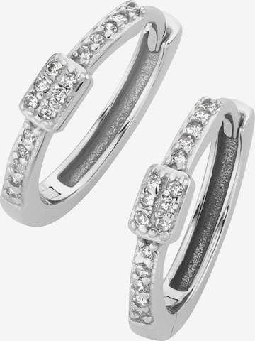 Boucles d'oreilles Luigi Merano en argent : devant