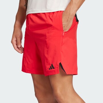 T-Shirt fonctionnel 'Designed for Training' ADIDAS PERFORMANCE en rouge
