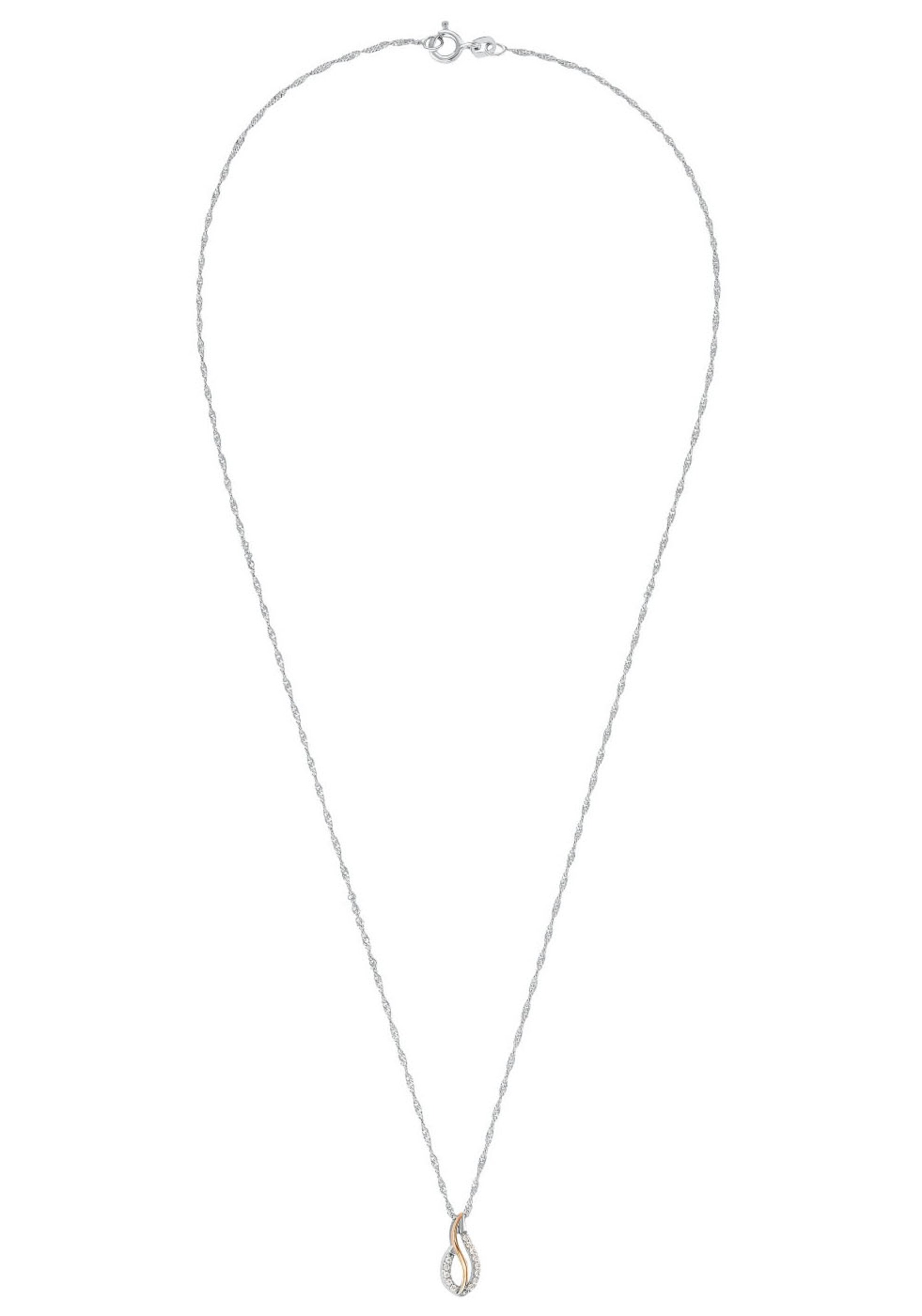 AMOR Kette in Silber: Vorderseite