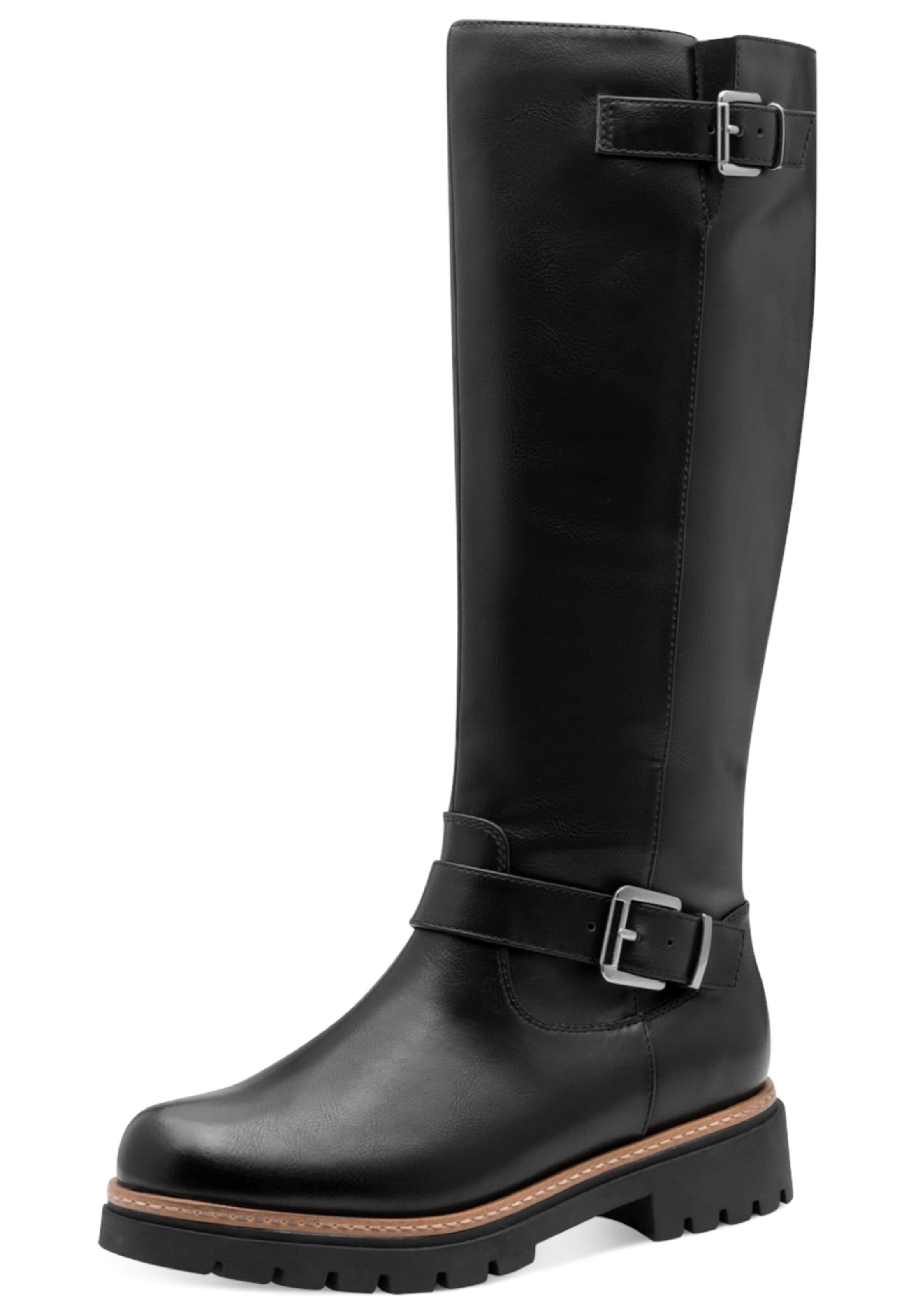 MARCO TOZZI - Botas em preto: frente