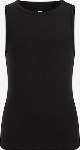 Top di WE Fashion in nero: frontale