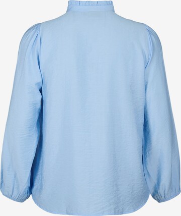 Camicia da donna 'CAKAM' di Zizzi in blu
