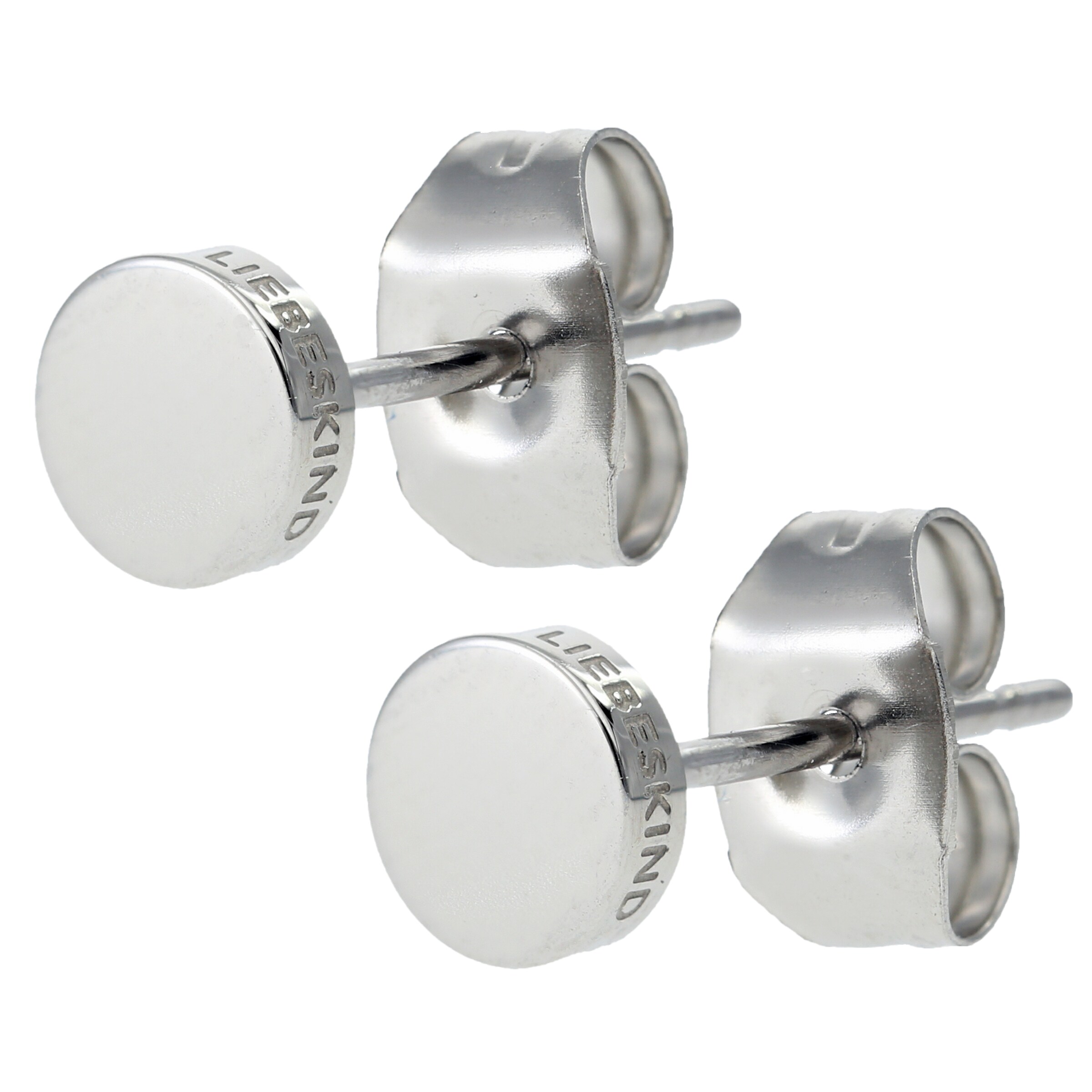 Boucles d'oreilles Liebeskind Berlin en argent : devant