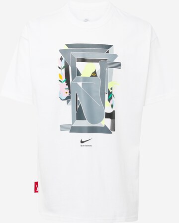 Nike Sportswear Póló 'ART DEPT' - fehér: elől