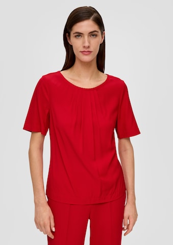 s.Oliver BLACK LABEL Blouse in Red: front