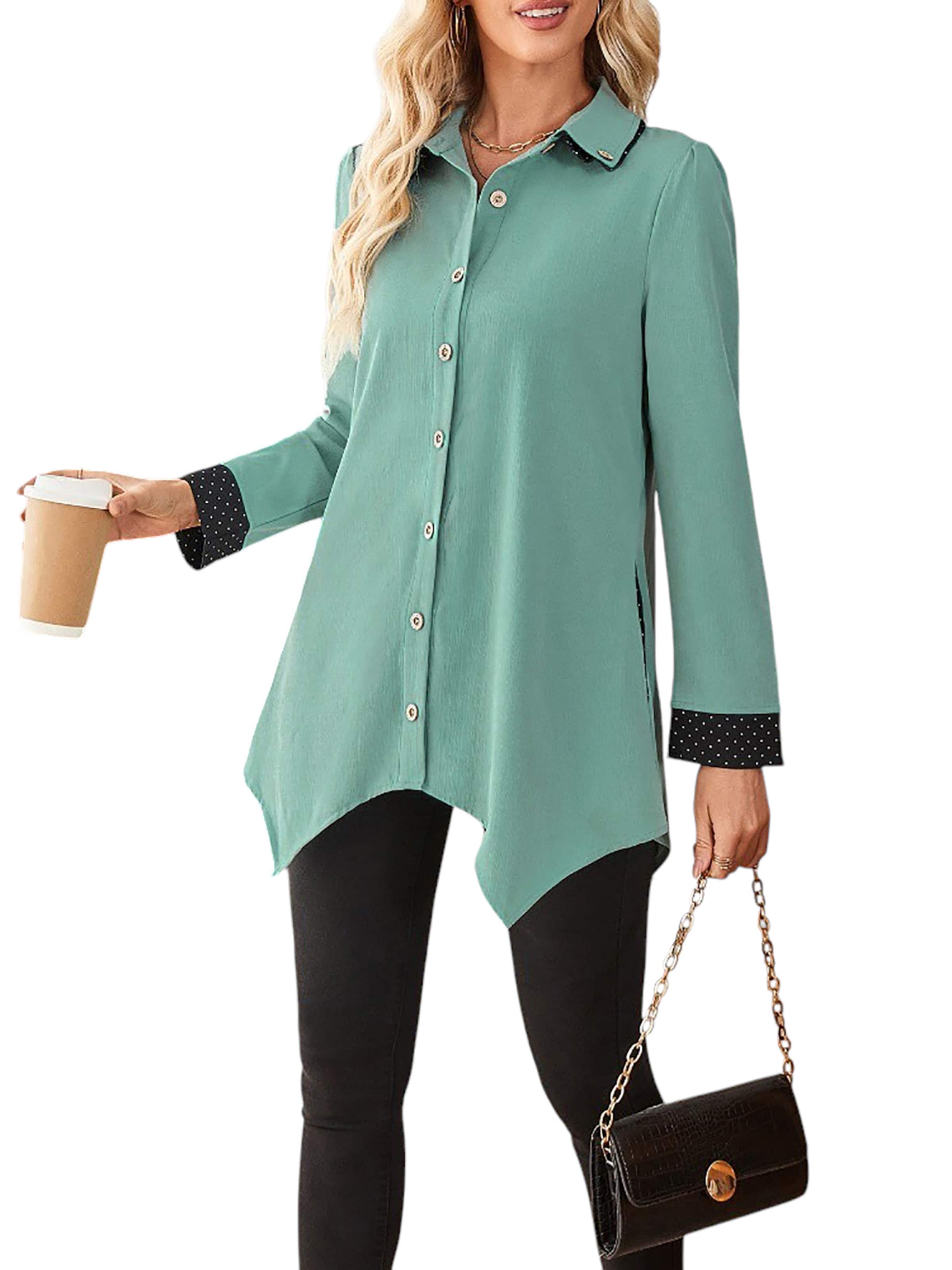 LapaPlus Bluse‌‌‌‌ in Grün