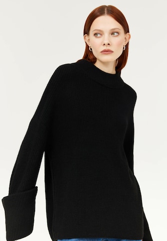 TOPTOP STUDIO Sweater in Black: front