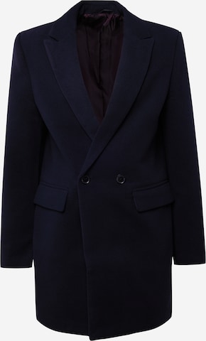 BURTON MENSWEAR LONDON Between-seasons coat in Blue: front