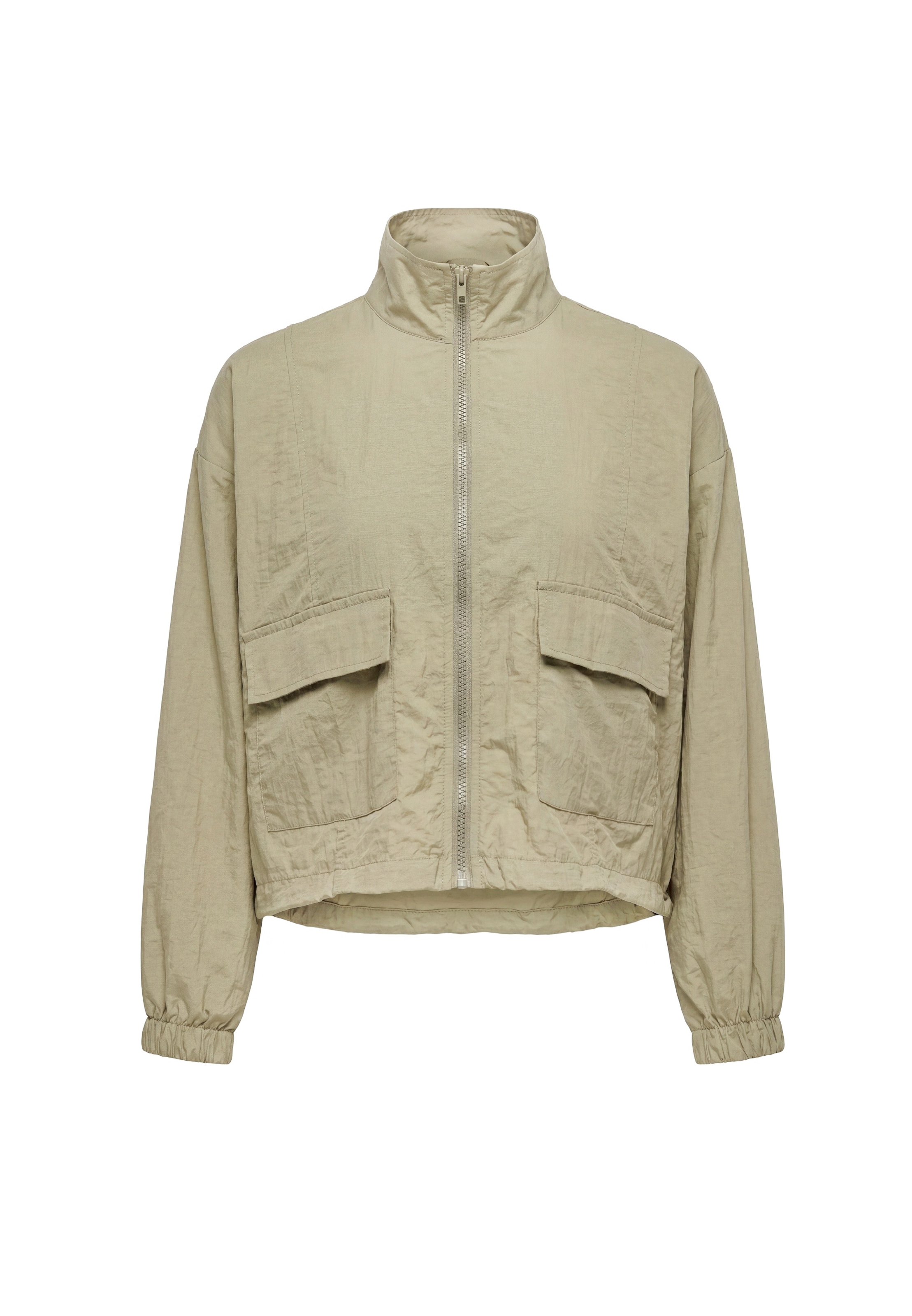 MO Between-season jacket in Green: front
