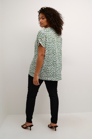 KAFFE CURVE - Blusa 'Anny' em verde