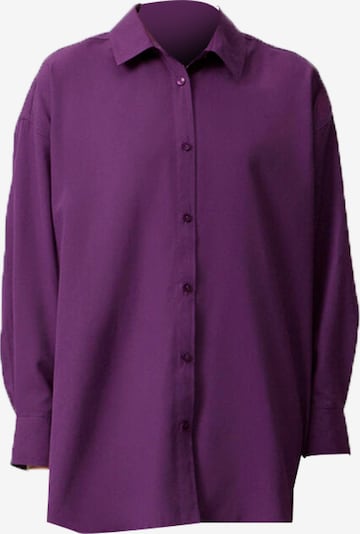 Touche Prive Bluse in lila, Produktansicht