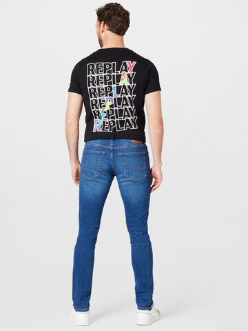 DIESEL Skinny Jeans 'LUSTER' in Blue