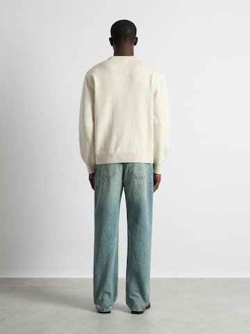 Burocs Sweater 'Knit' in White