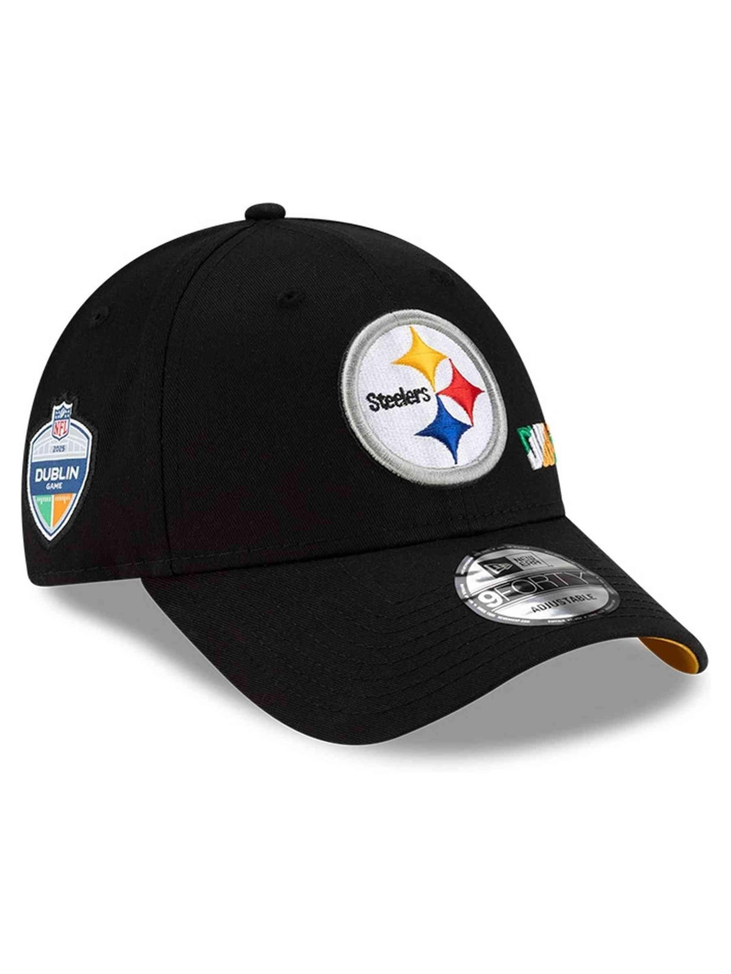 NEW ERA - Gorra 'Gorra new era negra steelers nflisg25 dublin 9forty pitste' en negro
