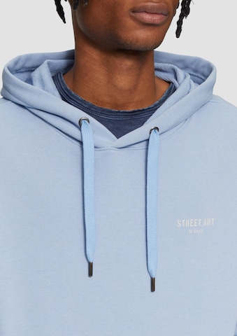 QS Sweatshirt in Blauw