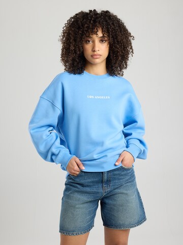 America Today Sweatshirt in Blauw: voorkant