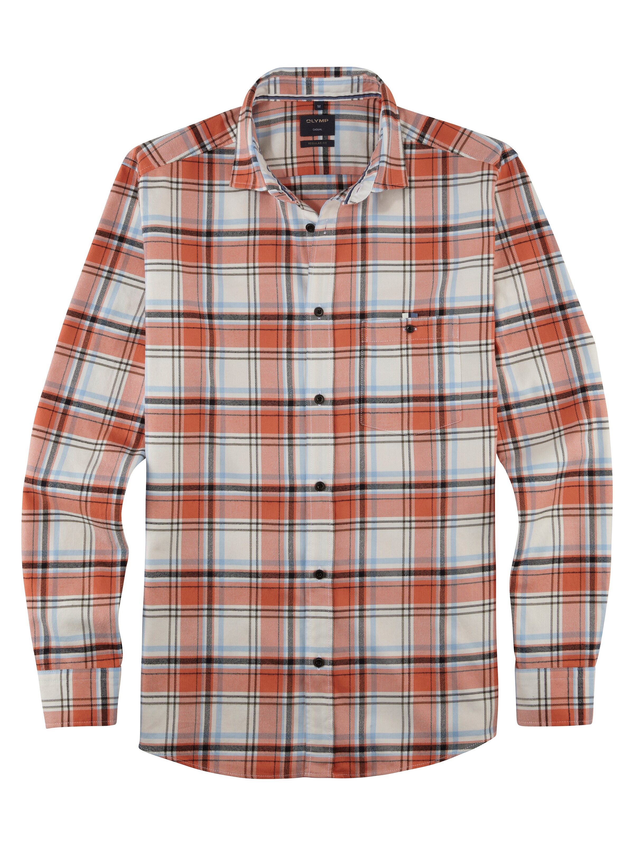 OLYMP Regular Fit Hemd in Mischfarben: Vorderseite