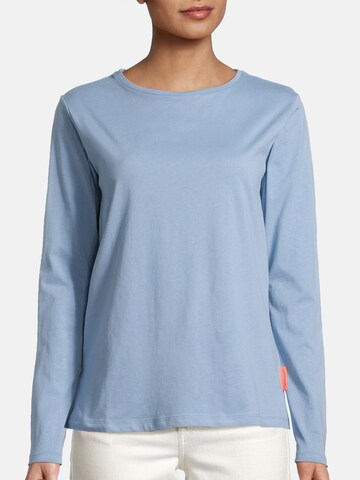 salzhaut Shirt 'Kant' in Blauw