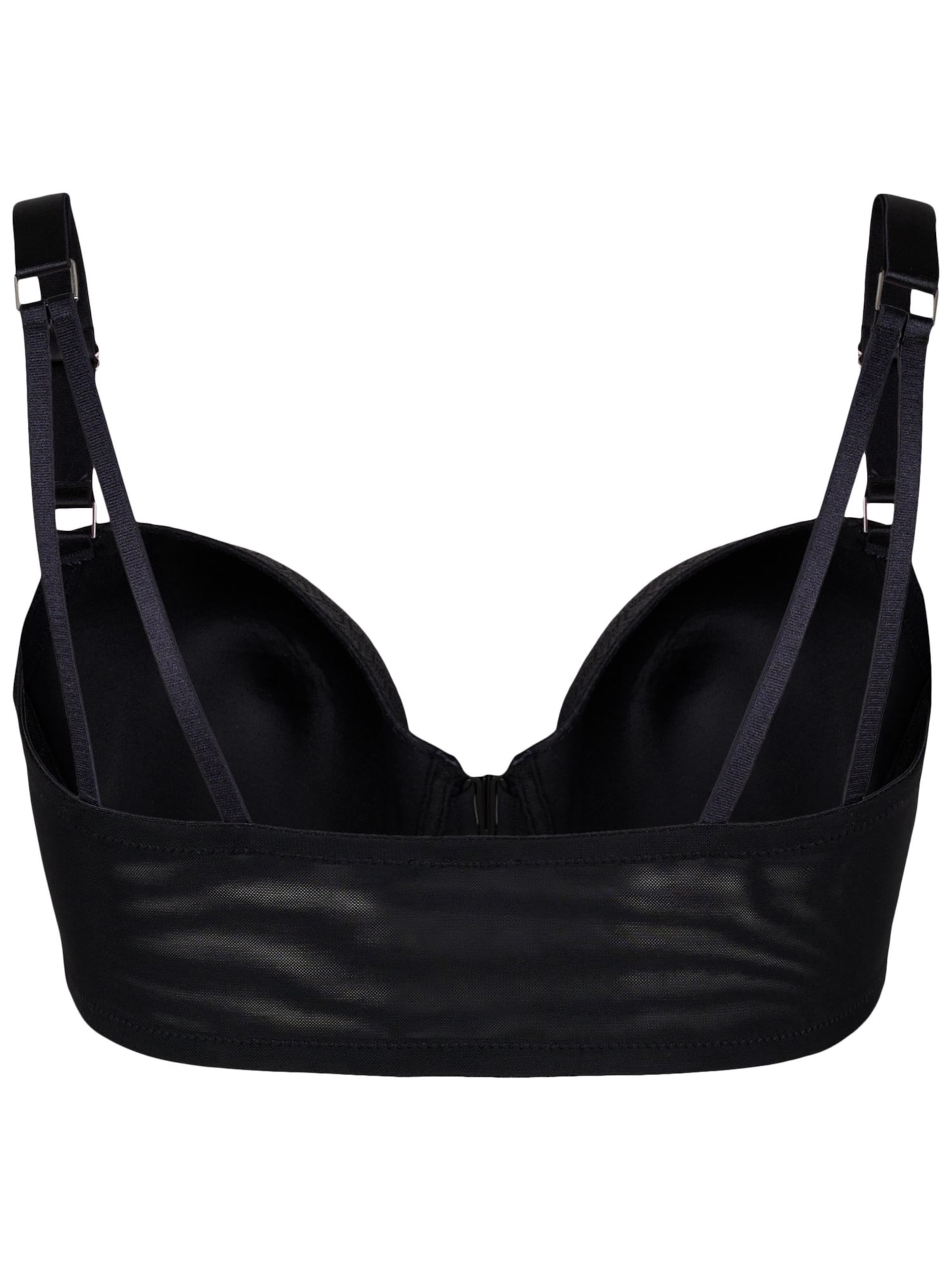 melns Devoted by Zizzi "Push-up" Krūšturis