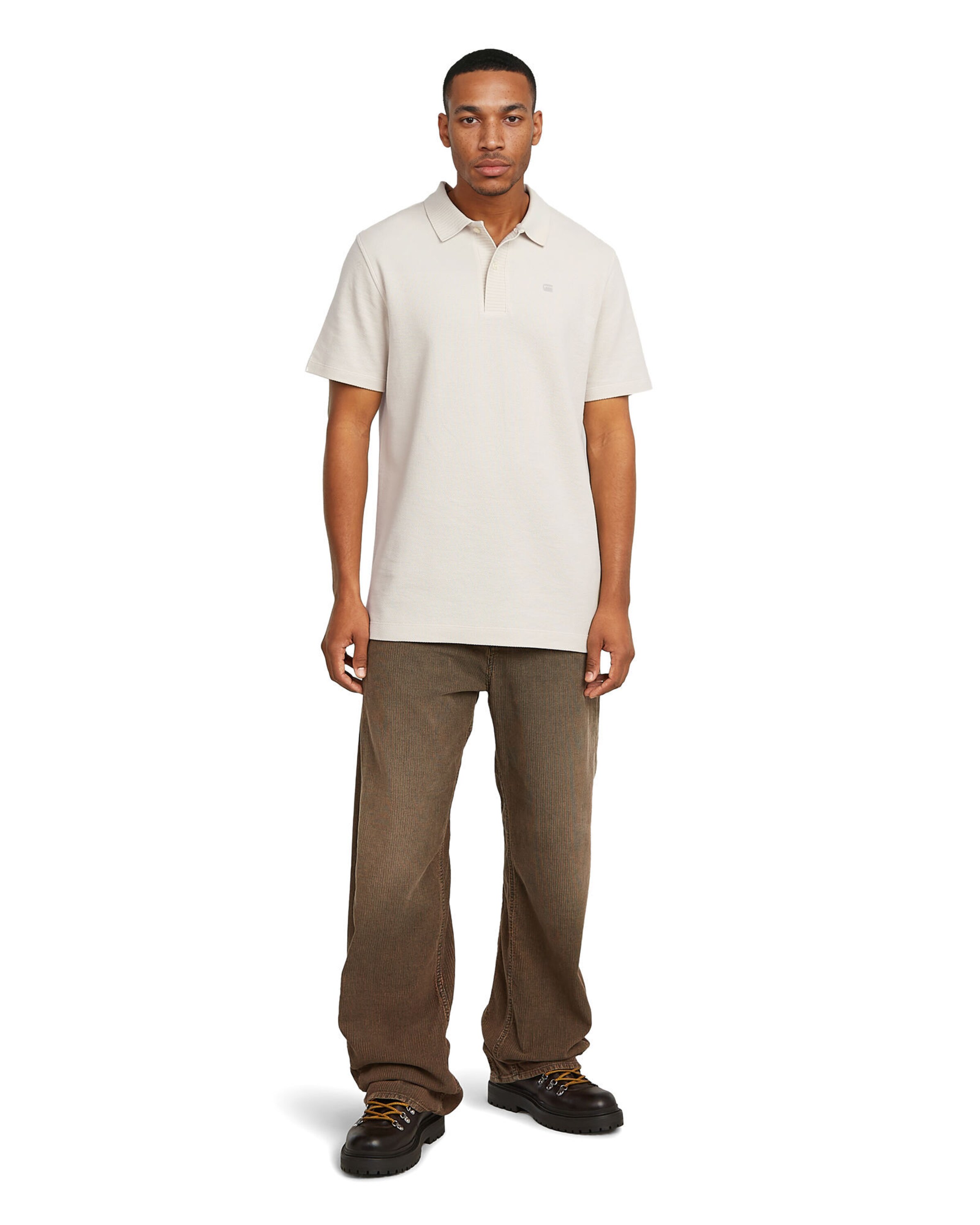 G-STAR Poloshirt in Weiß