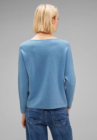 STREET ONE Pullover in Blau