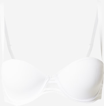 PASSIONATA Bandeau BH in Wit: voorkant