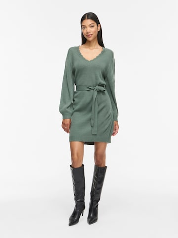 Rochie tricotat 'VINOA' de la VILA pe verde: față