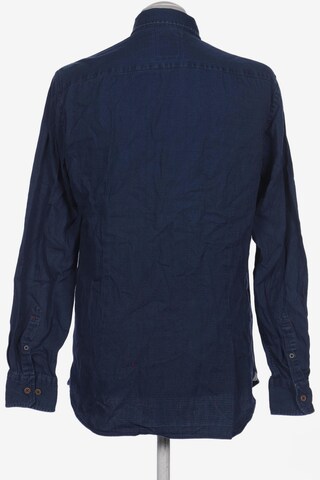 bugatti Button Up Shirt in M in Blue