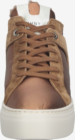 MAHONY High-Top Sneakers in Bronze