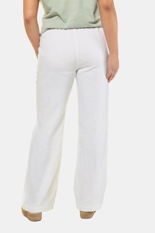 Loosefit Pantalon Ulla Popken en blanc