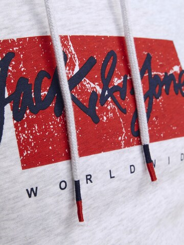 Felpa 'JJTiley' di JACK & JONES in grigio