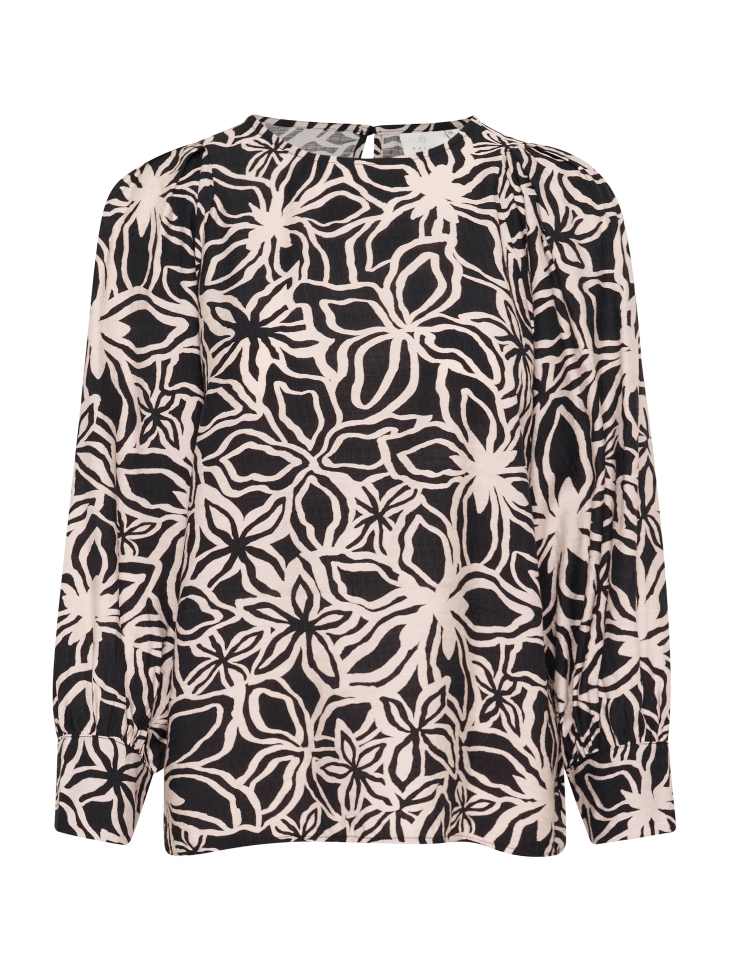 Kaffe Bluse 'Hannah' in Schwarz: Vorderseite