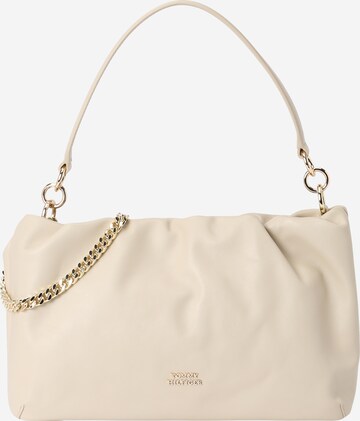 TOMMY HILFIGER Handtasche 'Luxe' in Beige: predná strana