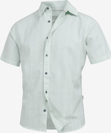 INDICODE JEANS Overhemd ' INTrypper ' in Blauw: voorkant