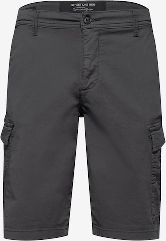 Street One MEN Regular Cargoshorts in Grau: Vorderseite