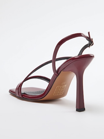 Sandalo con cinturino di Trendyol in rosso