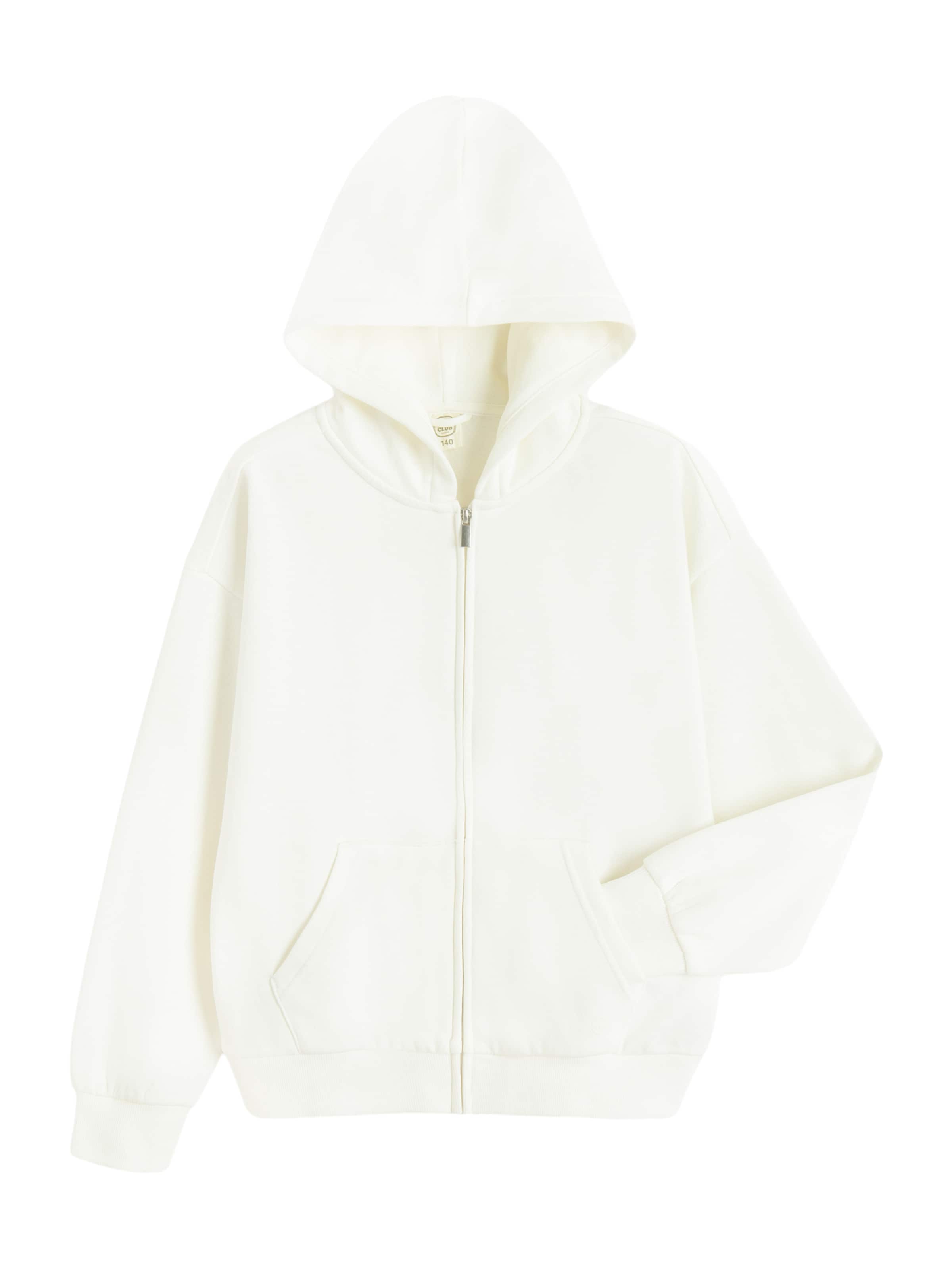 Cool Club Bluza rozpinana w kolorze biały