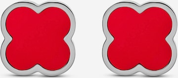 Pure Schmuck Earrings 'Clover' in Silver: front