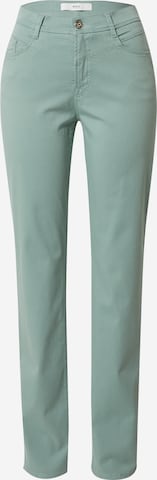 BRAX Slim fit Pants 'Carola' in Green: front