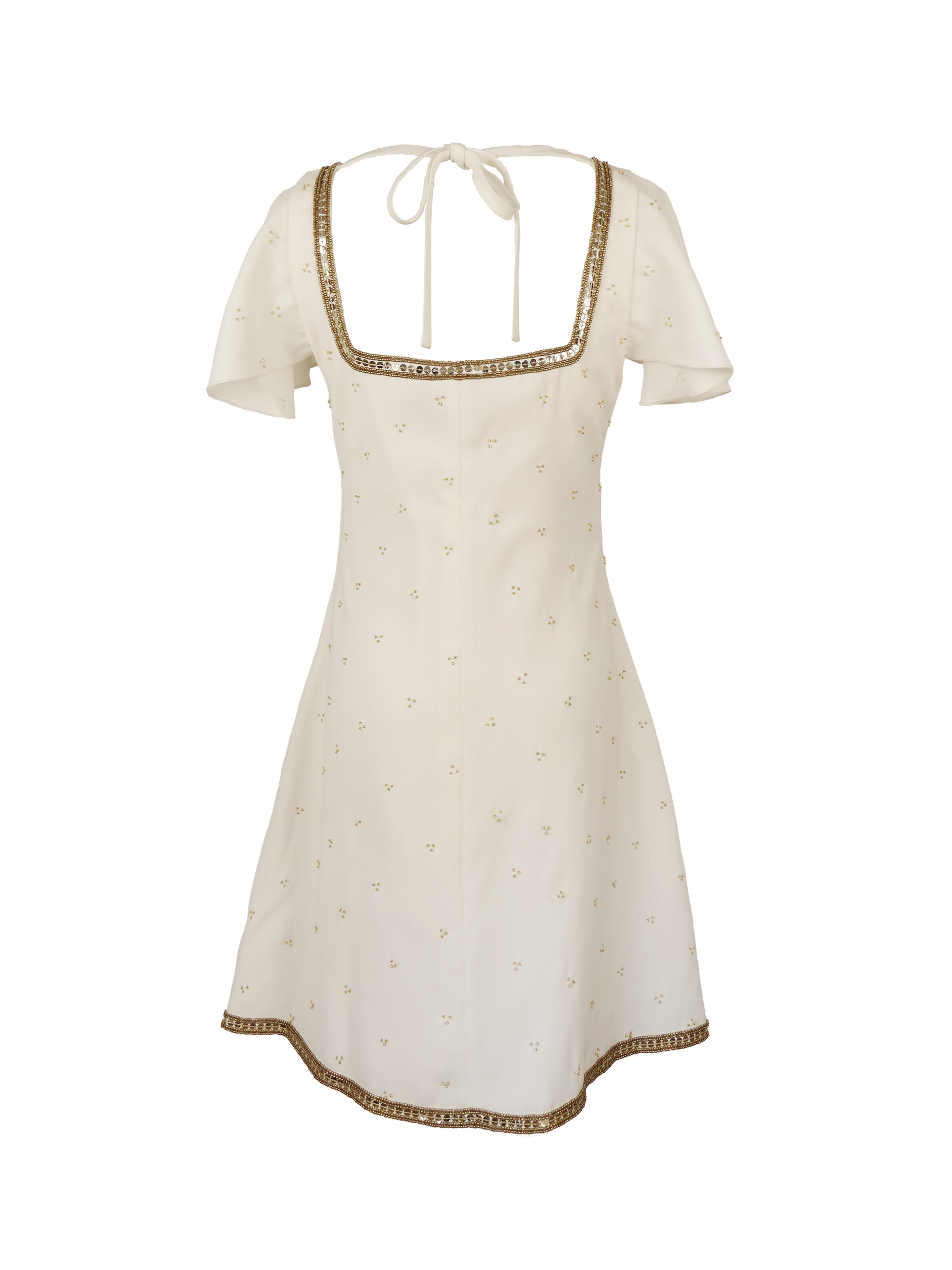 Laura Slings - Vestido de gala 'The Mystiques' en blanco