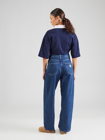 Carhartt WIP Loosefit Jeans 'Brandon' in Blauw