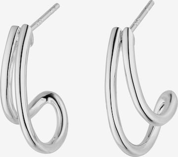 Nana Kay Earrings in Silver: front