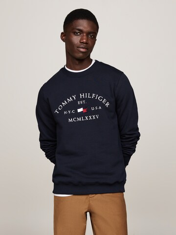 TOMMY HILFIGER Sweatshirt 'NAUTICAL' in Blauw: voorkant