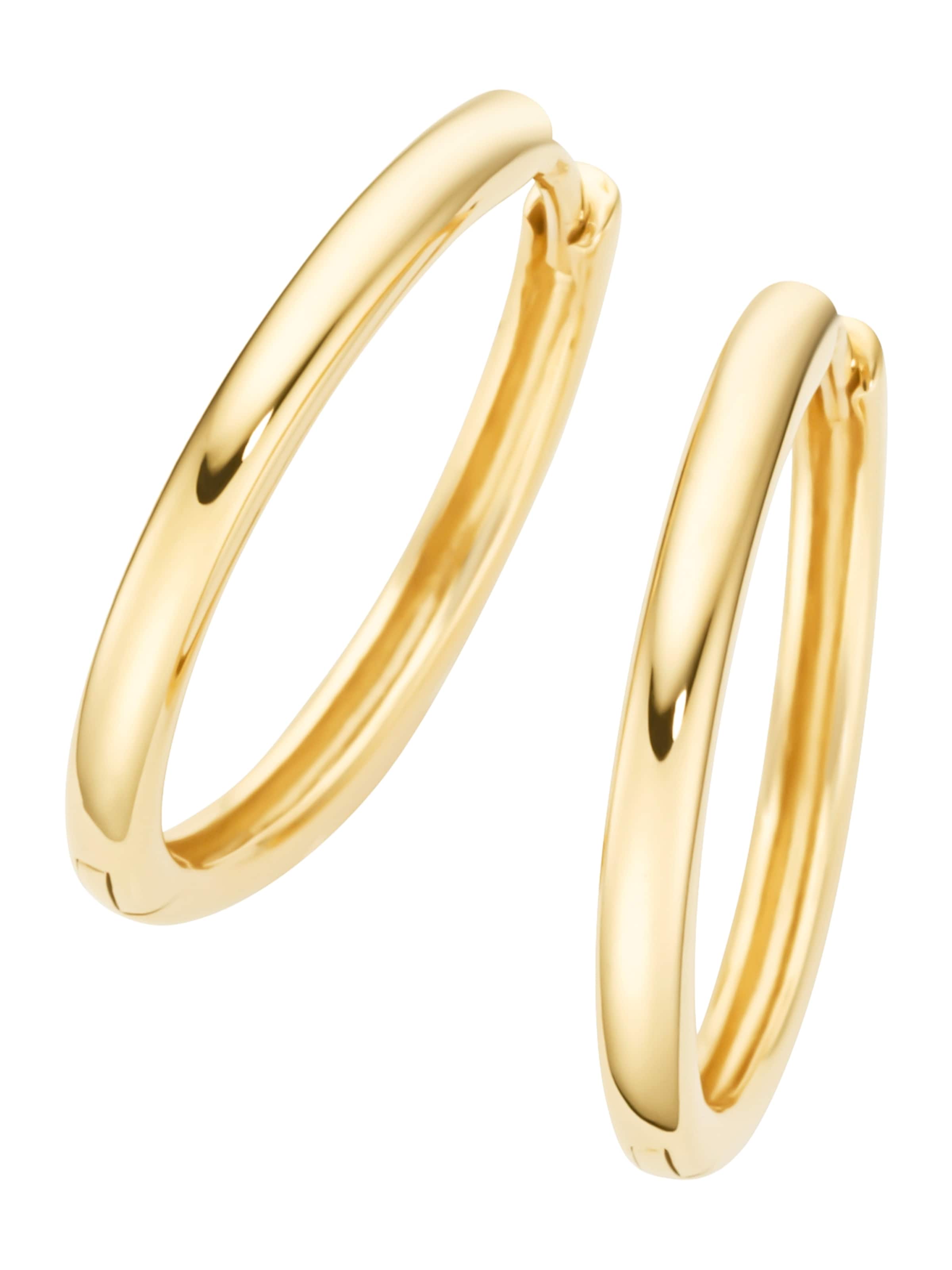 Luigi Merano - Pendientes en oro: frente