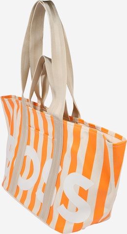 BOSS Black - Shopper 'Deva' em laranja: frente