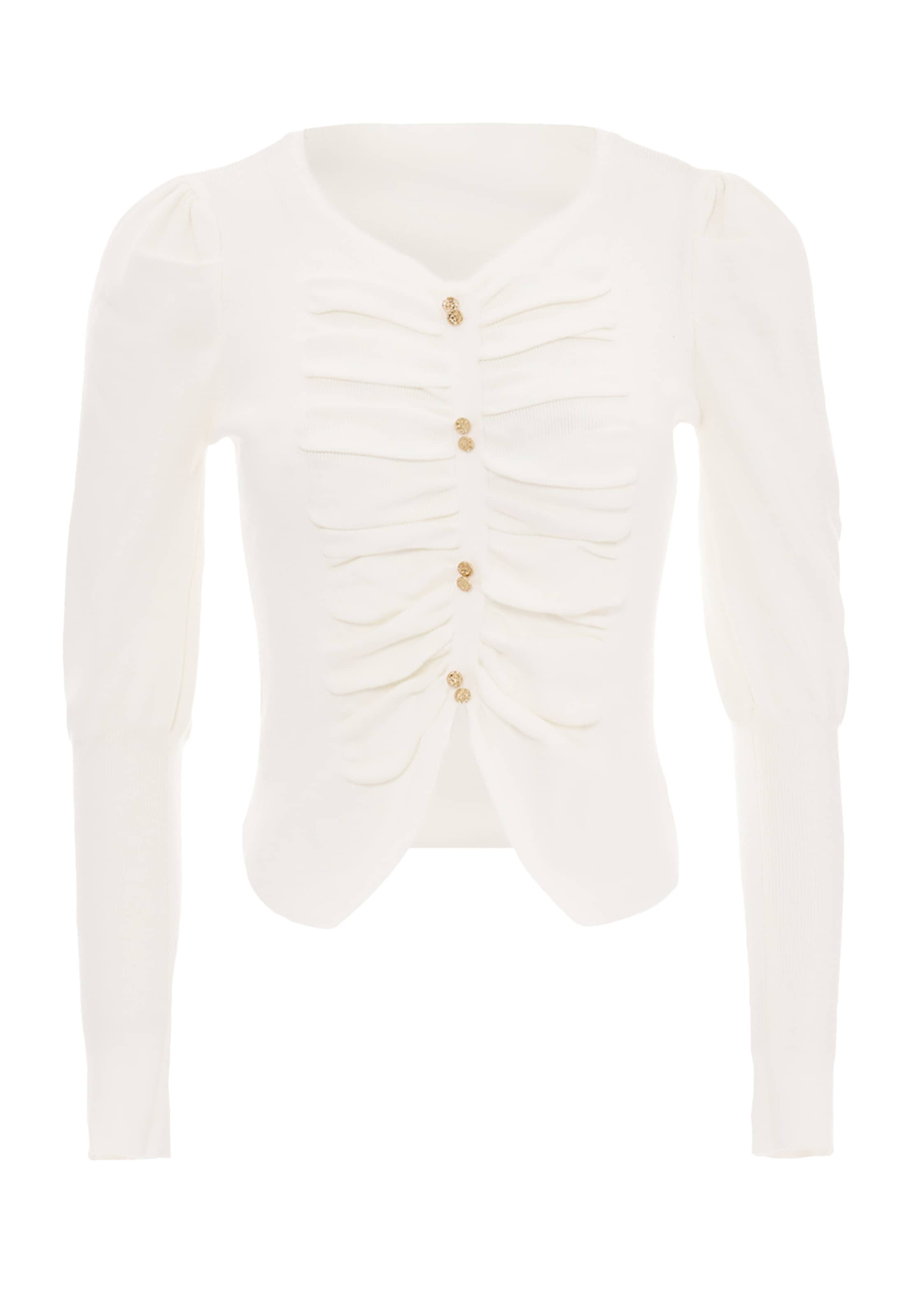 CARNEA - Pullover em branco: frente