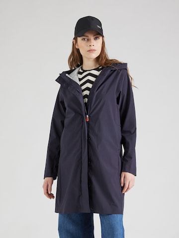 SAVE THE DUCK Between-Seasons Coat 'MAYA' in Blue: front