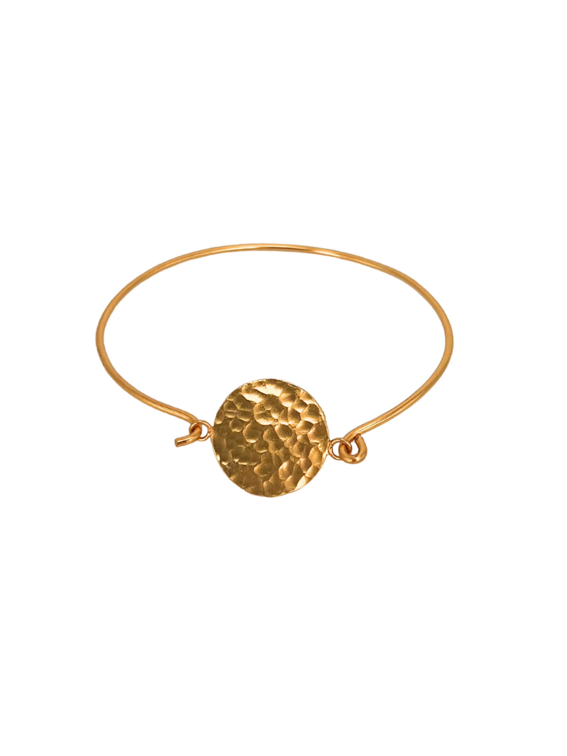 Bracelet 'The Sol' Les Reines en or : devant