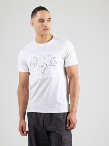 Maglietta di GUESS in bianco: frontale
