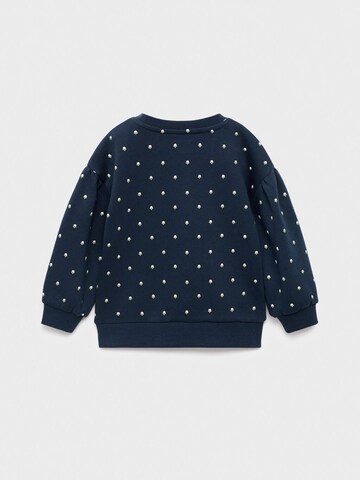 MANGO KIDS Sweatshirt 'SWEETSET' i blå